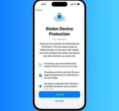 将乐苹果授权维修店分享被盗设备保护功能开启方法 