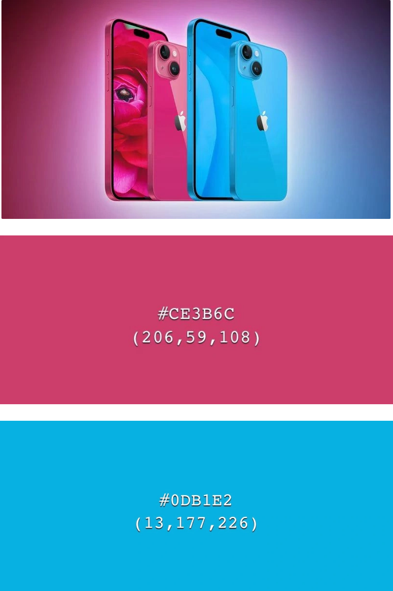 将乐苹果维修网点分享iPhone 15 系列手机有哪些配色 