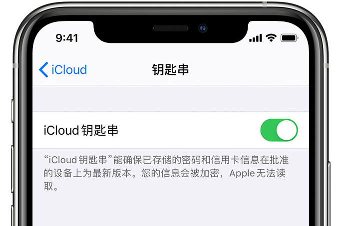 将乐苹果手机维修分享在 iPhone 上开启 iCloud 钥匙串之后会储存哪些信息 