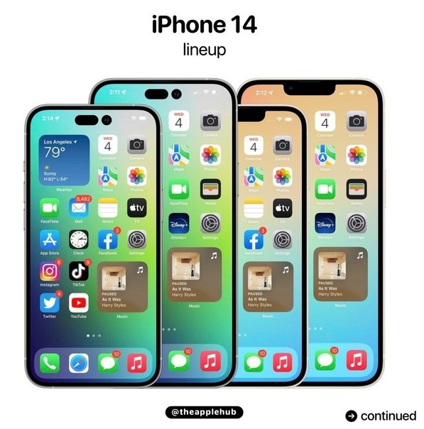 将乐苹果14维修分享iPhone 14全家福 