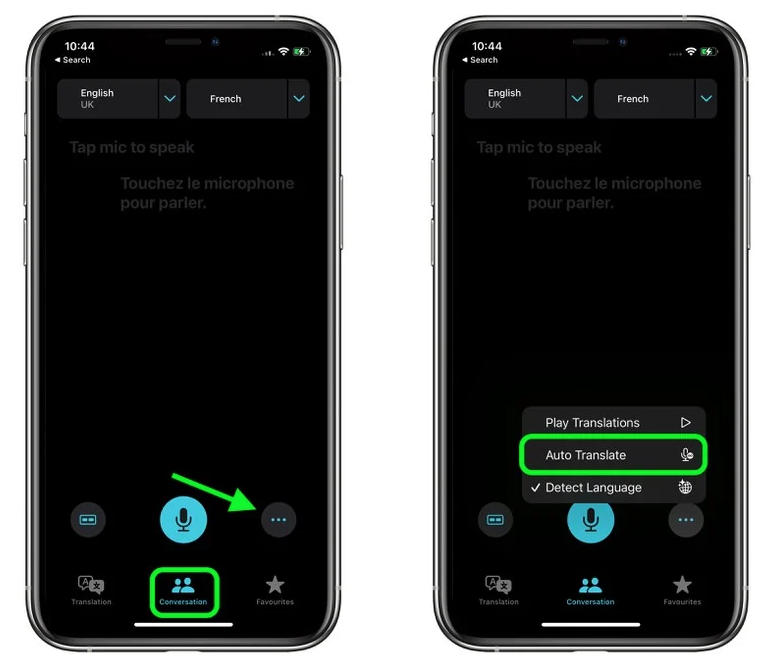 将乐苹果手机维修分享iOS 15 “翻译” App 新改进 