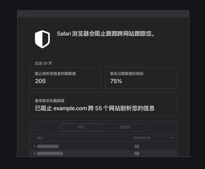 将乐苹果手机维修分享如何在 Safari 浏览器中查看和打开隐私报告 